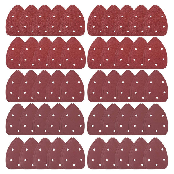 Mouse Sand Paper 100PCS Mouse Detail Sander Sandpaper 40/80/120/180/240 Grits 140 * 100mm Detail Sander