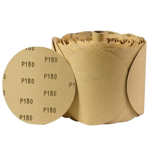 SATC 100 PCS PSA Sanding Discs 6 Inch 180 Grit Aluminum Oxide