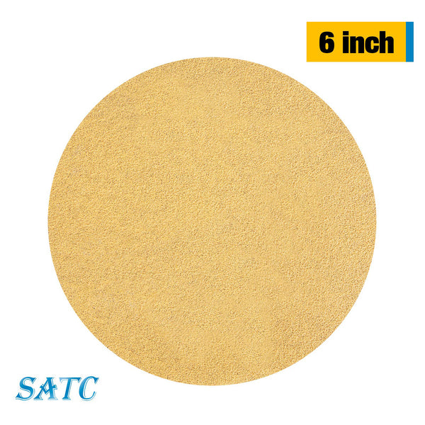 S SATC 6 Inch 80 Grit Sanding Discs 50 Pack - PSA Self Adhesive - View #8