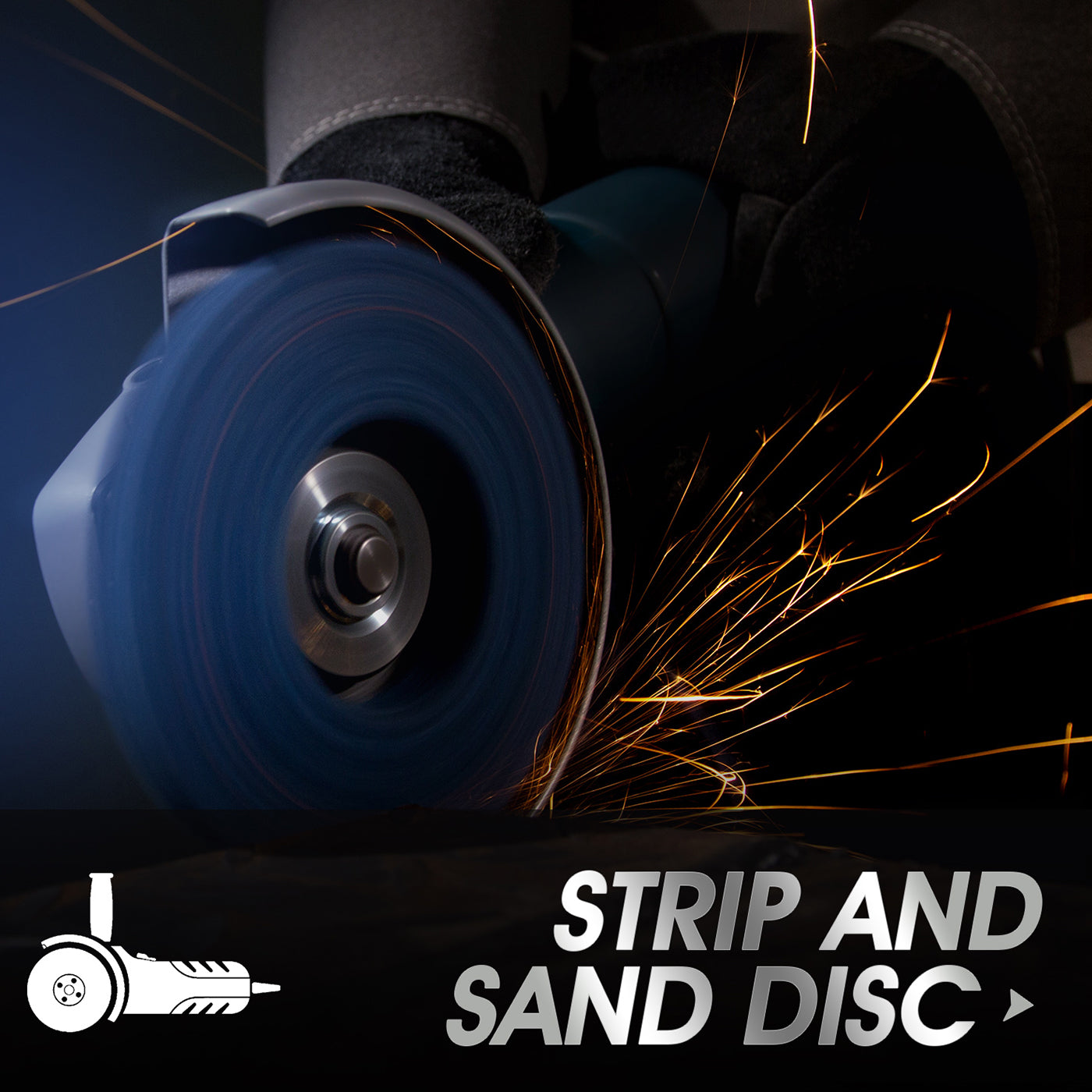 Strip Discs 5PCS Bule Stripping Wheel 4-1/2
