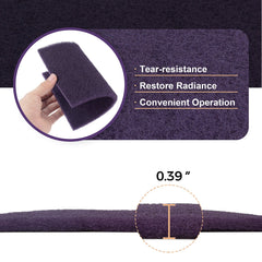 S SATC 6" x 9" Purple General Purpose Scuff Pads,10 Pack Paint Primer Prep Adhesion Scratch Automotive Scotch Brite Pads for Scuffing,Scouring,Sanding