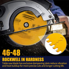 MIDO 12 Inch Miter Saw Blade 96 Teeth Circular Saw Blade 1" Arbor Table Saw Blade