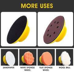 S SATC Sanding Blocks 5 Inch Hook and Loop Sanding Block 2 PCS Round and Mouse Hand Sanding Block for Wood Furniture Restoration Home Arts and Crafts