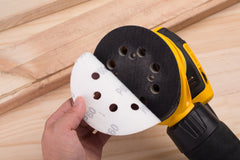 5 inch 8 Holes Dustless Hook and Loop Sanding Discs, 150PCS 60 80 100 120 150 180 240 320 400 600 Grit