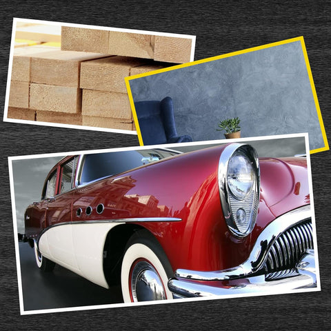 S SATC Hand Sanding Block 5 Inch Hook and Loop Sanding Block 1 Pack Mouse Sanding Block for Woodworking Furniture Restoration Automotive Body Arts Crafts