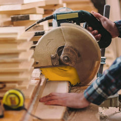 MIDO 12 Inch Miter Saw Blades 2PCS Circular Saw Blade 80-Tooth Crosscutting & 32-Tooth, 1-Inch Arbor Table Saw Blade