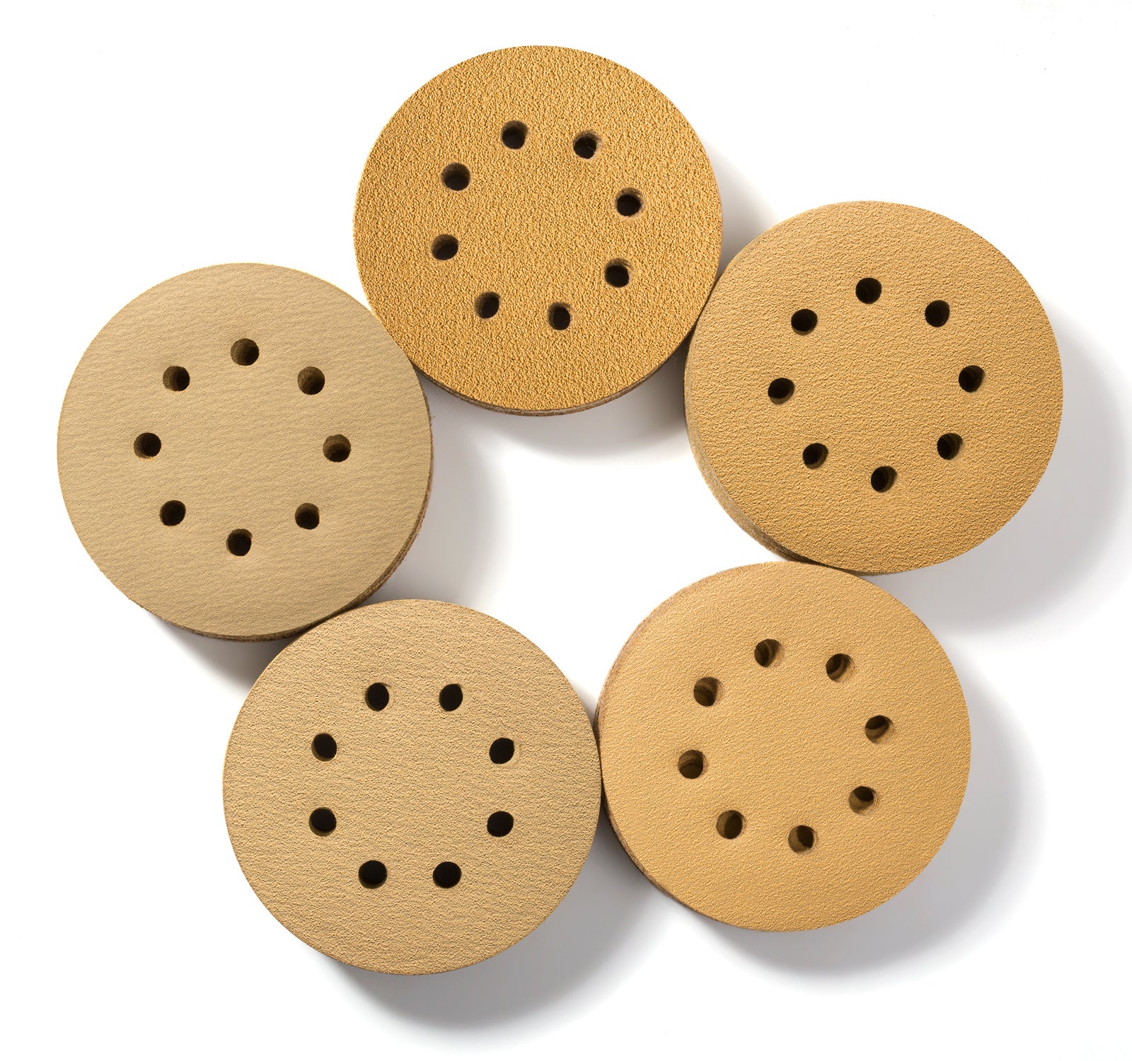 60 Grit Sanding Pads For Black And Decker Mouse Sanders, 12 Holes